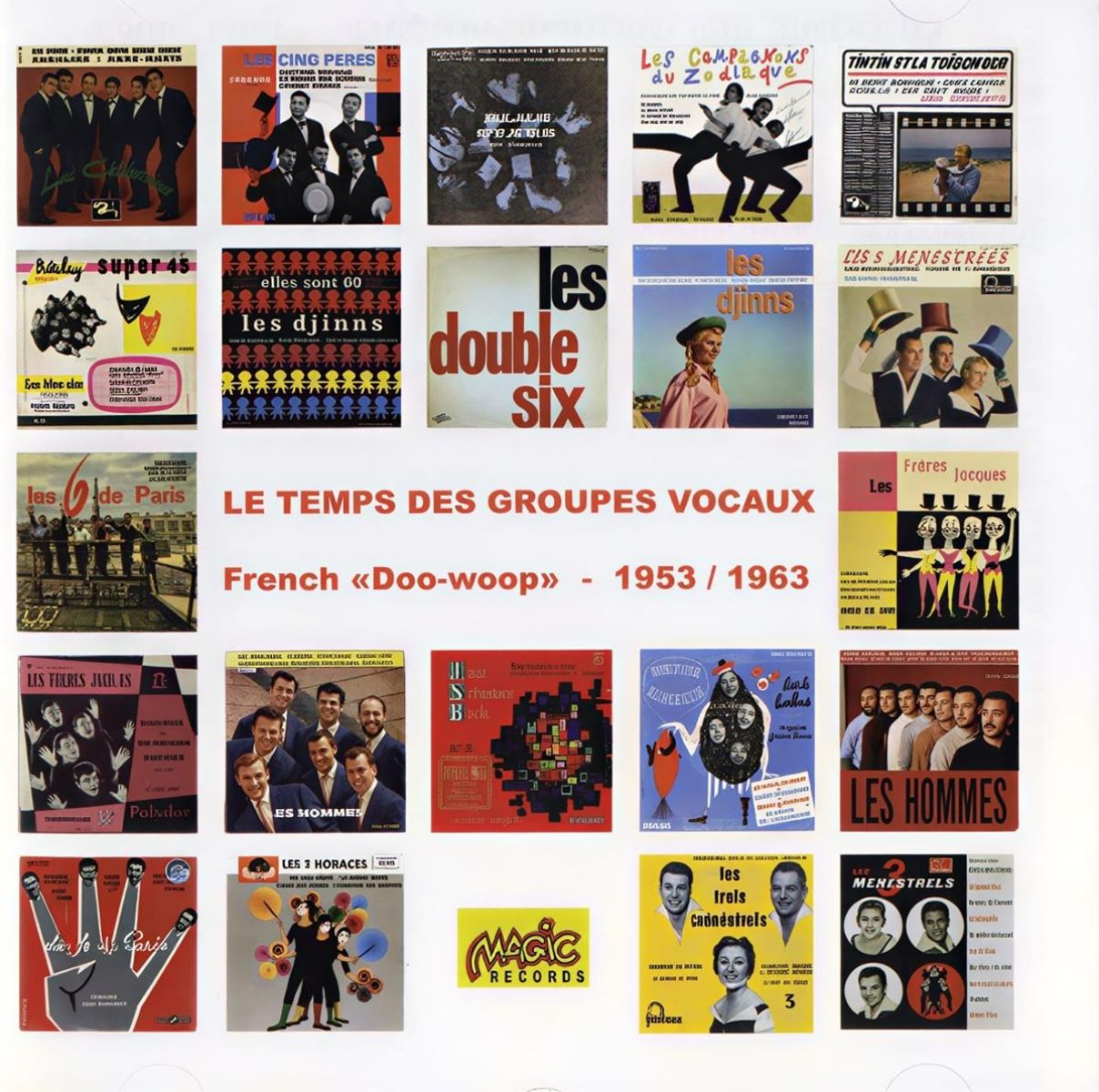 Afbeelding van Various Artists - Le Temps Des Groupes Vocaux