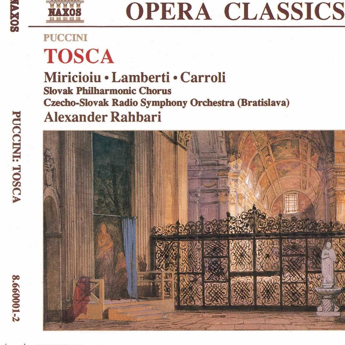 Afbeelding van Czecho-Slovak Radio Symphony Orchestra, Alexander Rahbari - Puccini: Tosca