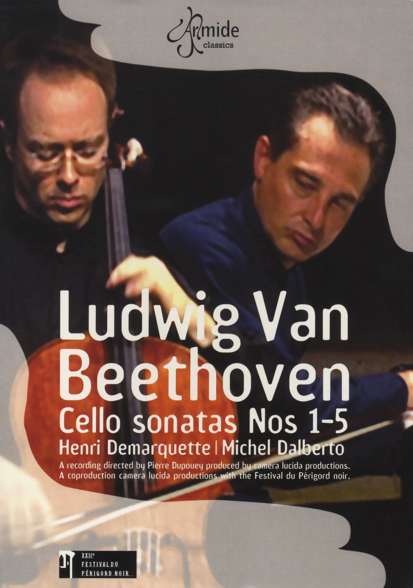 Afbeelding van Henri Demarquette & Michel Dalberto - Beethoven: Cello Sonatas Nos 1-5