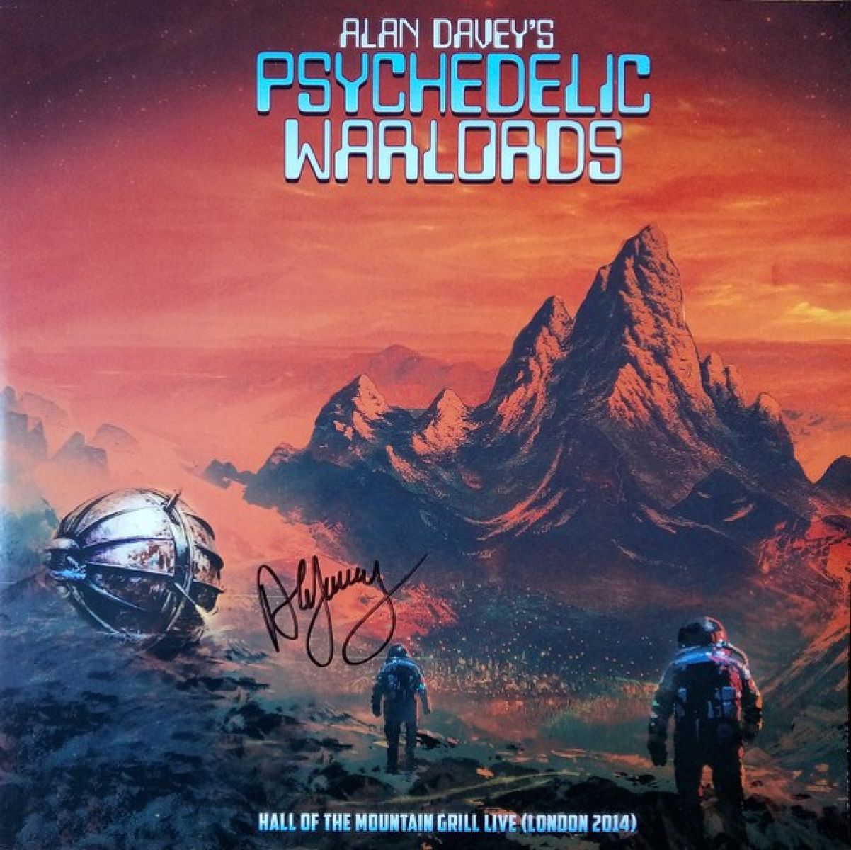 Afbeelding van Alan Davey's Psychedelic Warlords - Hall Of The Mountain Grill Live (London 2014)