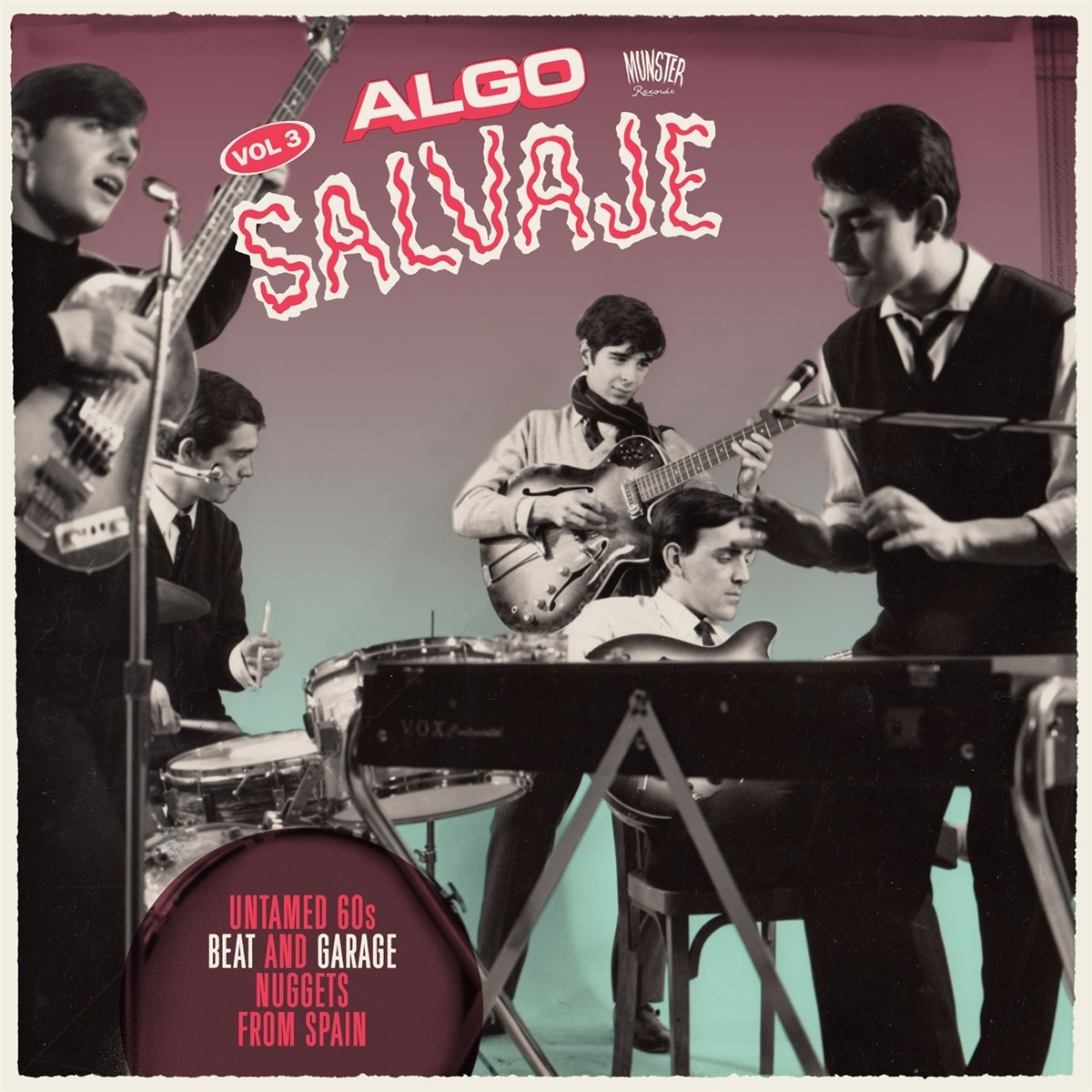 Afbeelding van Various Artists - Algo Salvaje (Untamed 60s Beat And Garage Nuggets From Spain Vol.3)
