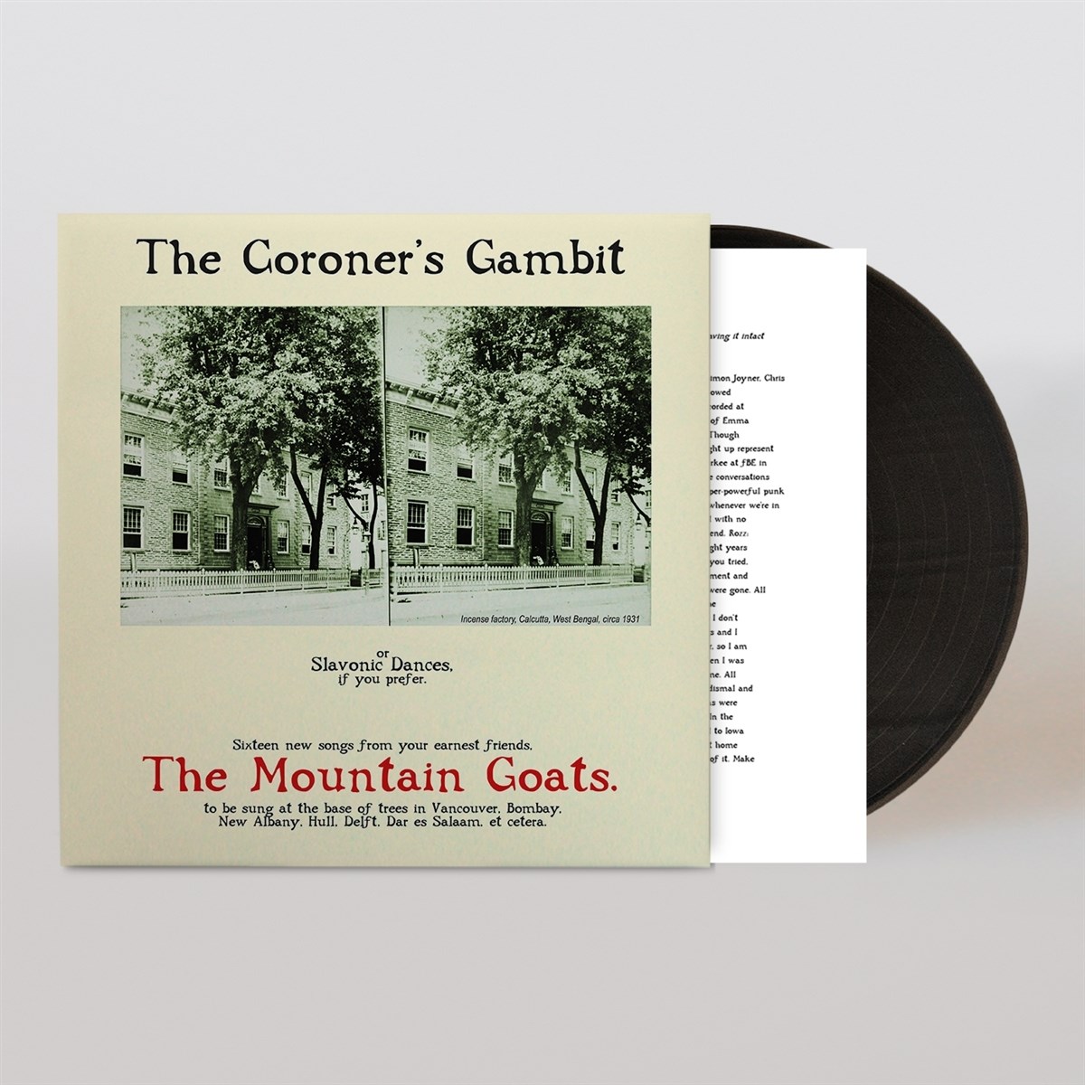 Afbeelding van Mountain Goats - The Coroner's Gambit