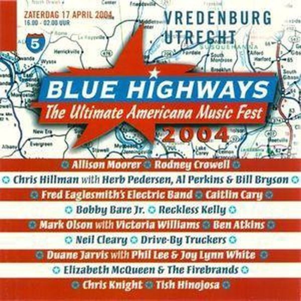 Afbeelding van Various Artists - Blue Highways - The Ultimate Americana Music Fest 2004