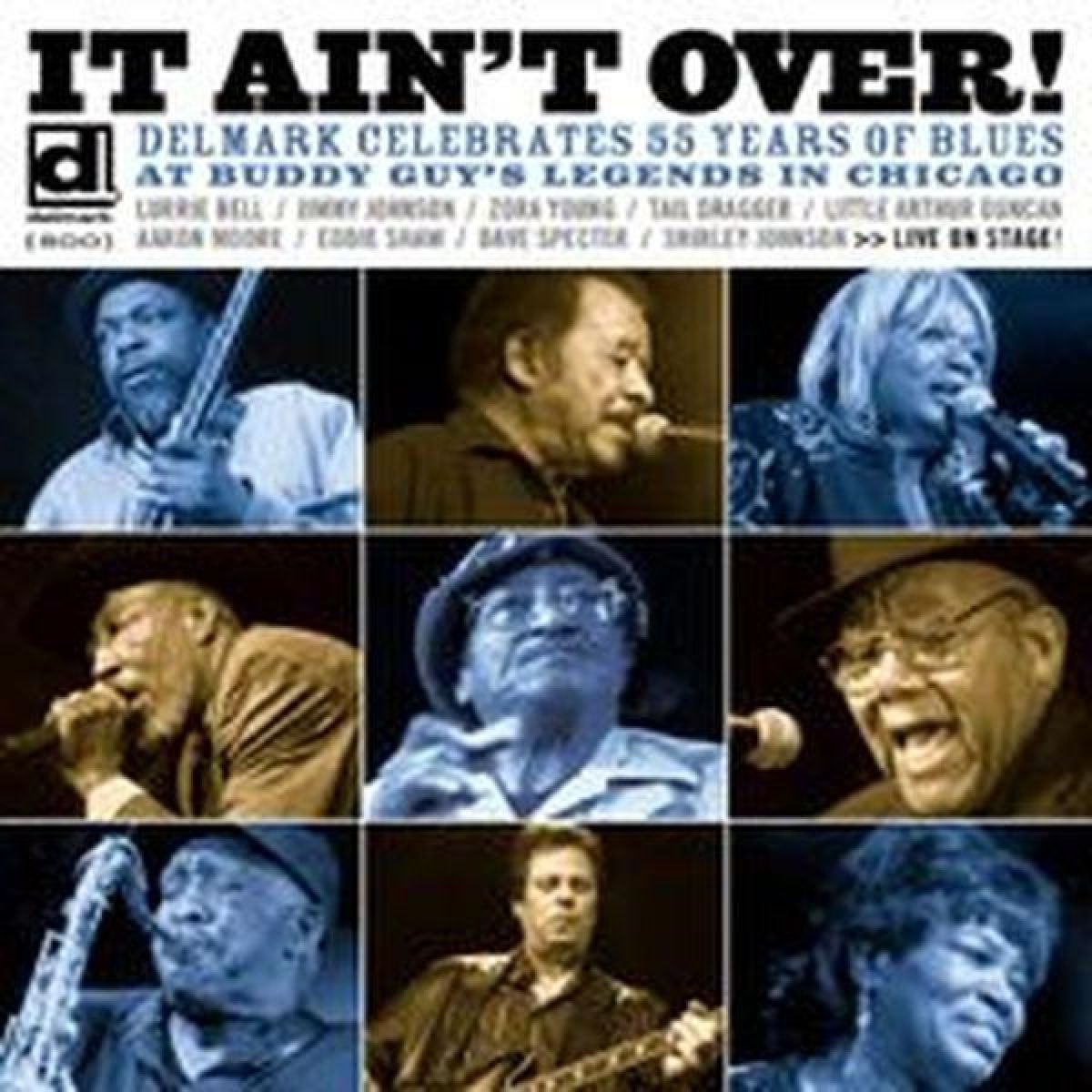 Afbeelding van Various Artists - It Ain't Over: Delmark Celebrates 55 Years of Blues