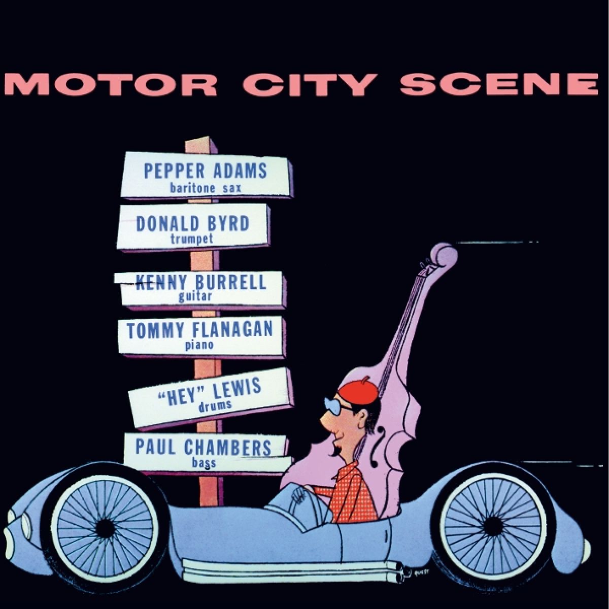 Afbeelding van Pepper Adams & Donald Byrd - Motor City Scene