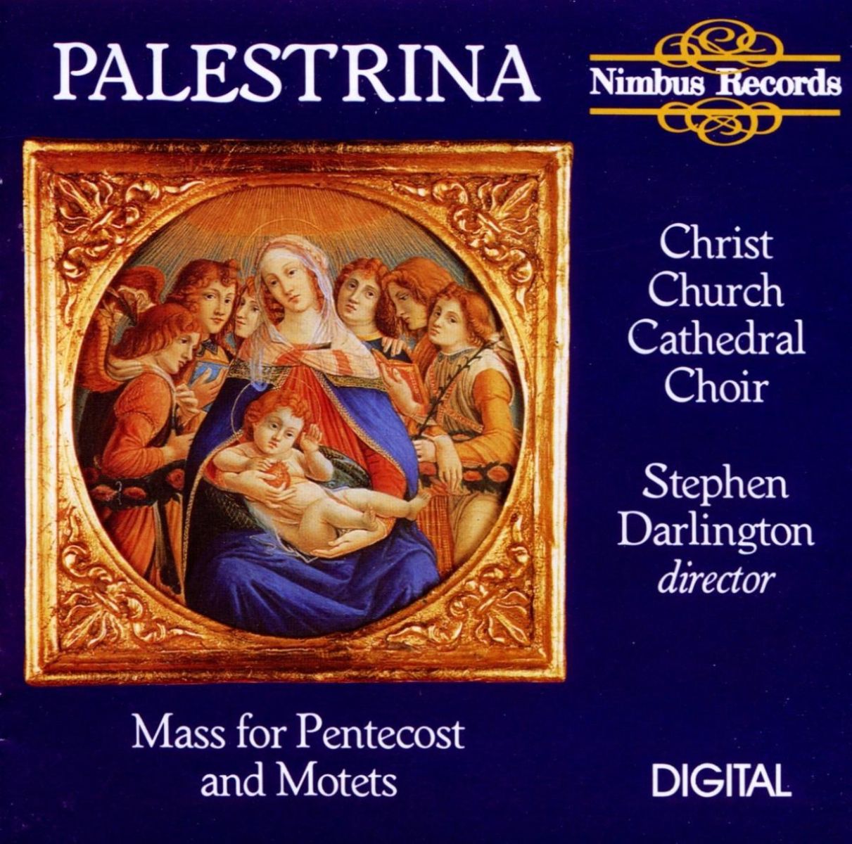 Christ Church Cathedral Choir, Stephen Darlington - Palestrina: Mass For Pentecost And Motets