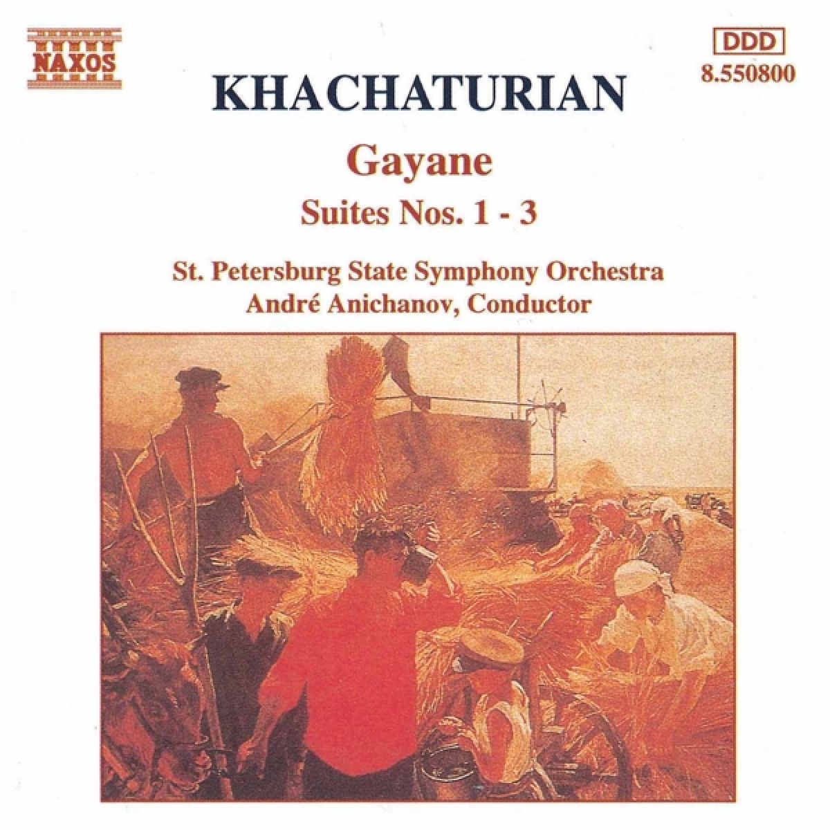Afbeelding van St Petersburg State Symphony Orchestra - Khachaturian: Gayane Suites 1-3