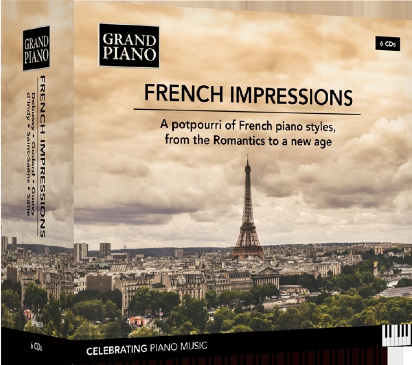 Afbeelding van Emile Naoumoff, Nicolas Horvath, Jean-Pierre Armengaud - French Impressions