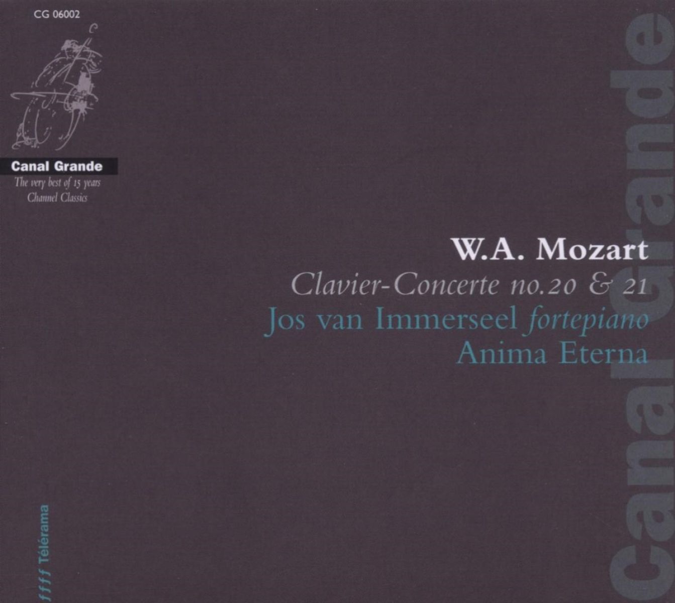 Afbeelding van Anima Eterna Brugge & Jos Van Immerseel - Mozart: Clavier-Concerte No.20 & 21