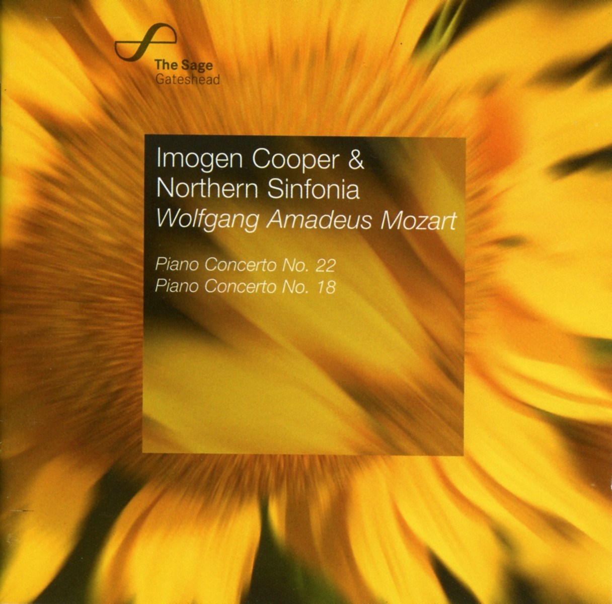 Afbeelding van Imogen Cooper & Northern Sinfonia - Mozart: Piano Concertos 18 & 22