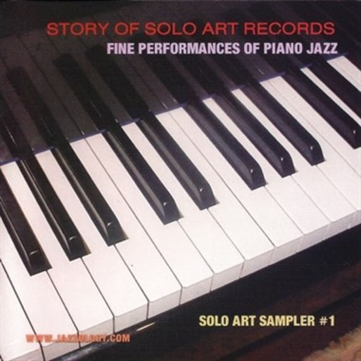 Afbeelding van Various Artists - Solo Art Sampler #1, The Story Of Solo Art Records: Fine Perfomances Of Piano Jazz