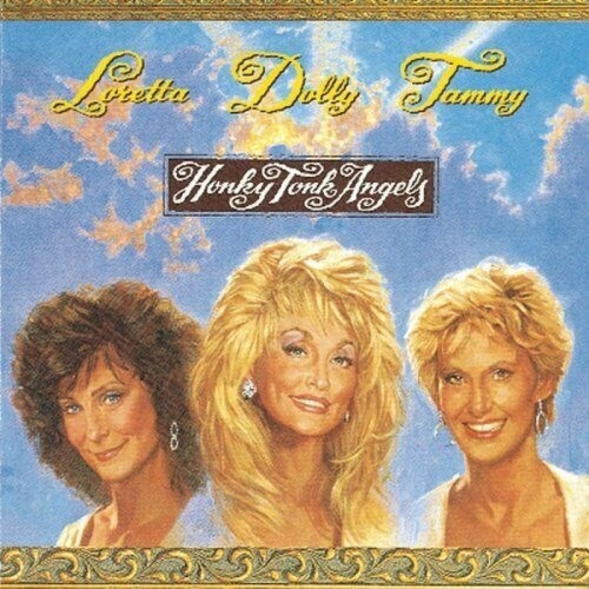 Afbeelding van Dolly Parton, Loretta Lynn & Tammy Wynette - Honky Tonk Angels
