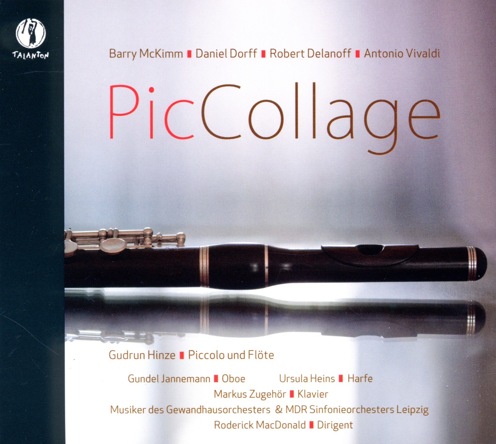 Afbeelding van Gundel Jannemann-Fischer, Ursula Heins, Markus Zugehör, Mitglieder Des Gewandhausorchesters Leipzig, MDR Sinfonieorchester, Roderick MacDonald - Vivaldi: PicCollage