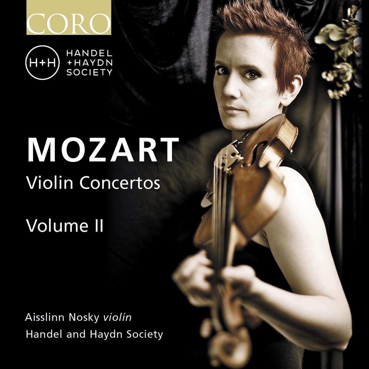 Afbeelding van Handel And Haydn Society, Aisslinn Nosky - Mozart: Violin Concertos, Vol. II
