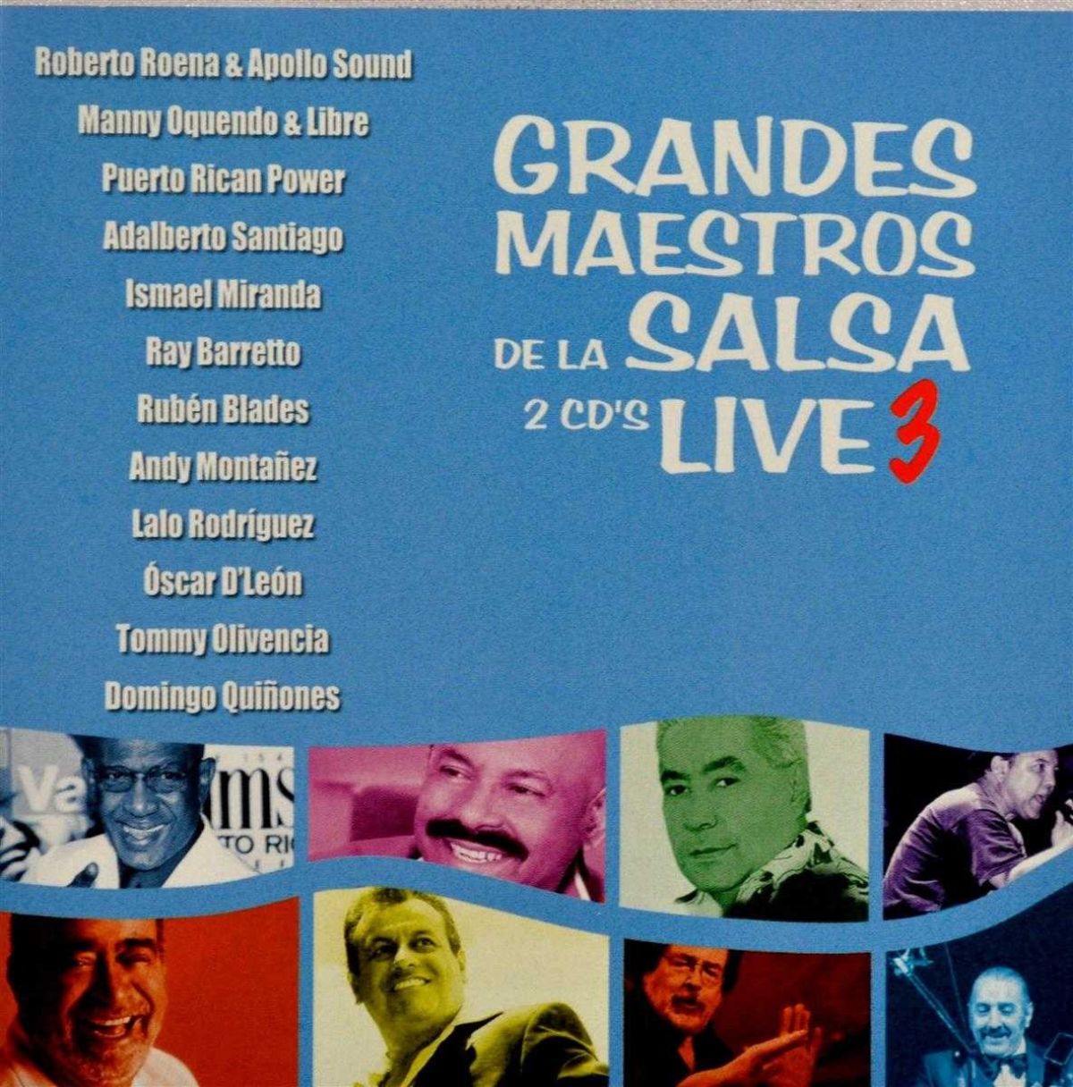 Various Artists - Grandes Maestros De La Salsa Live 3