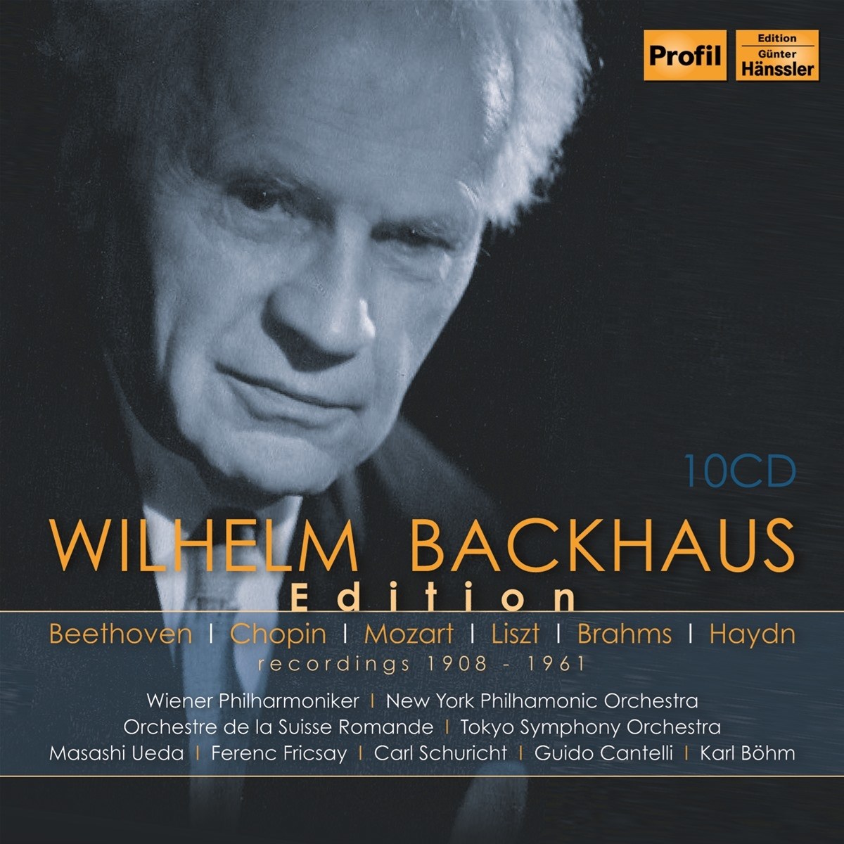 Afbeelding van Wilhelm Backhaus - Wilhelm Backhaus Edition