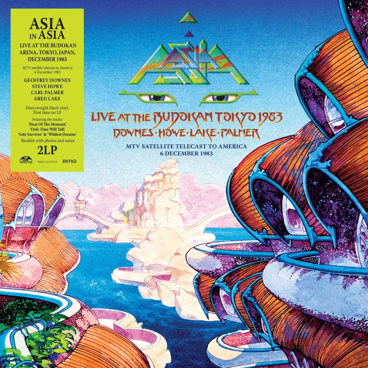 Asia - Live At The Budokan Tokyo 1983 (MTV Satellite Telecast To America 6 December 1983)
