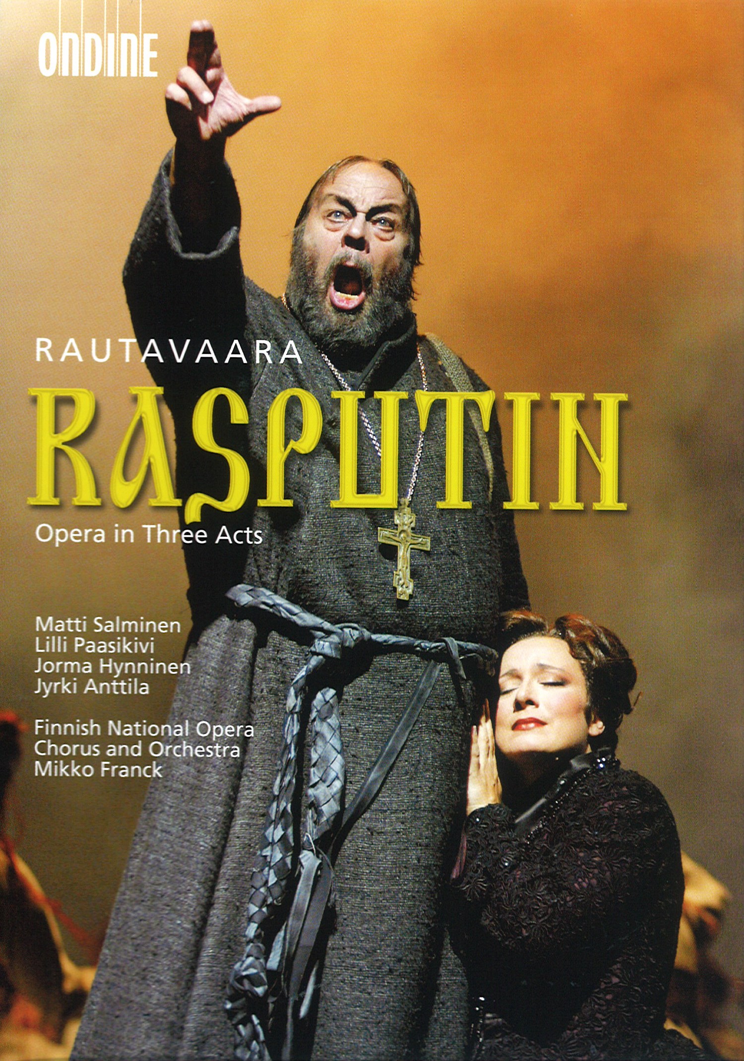 Afbeelding van Mati Salminen, Lilli Paasikivi, Finnish National Opera, Mikko Franck - Rautavaara: Rasputin