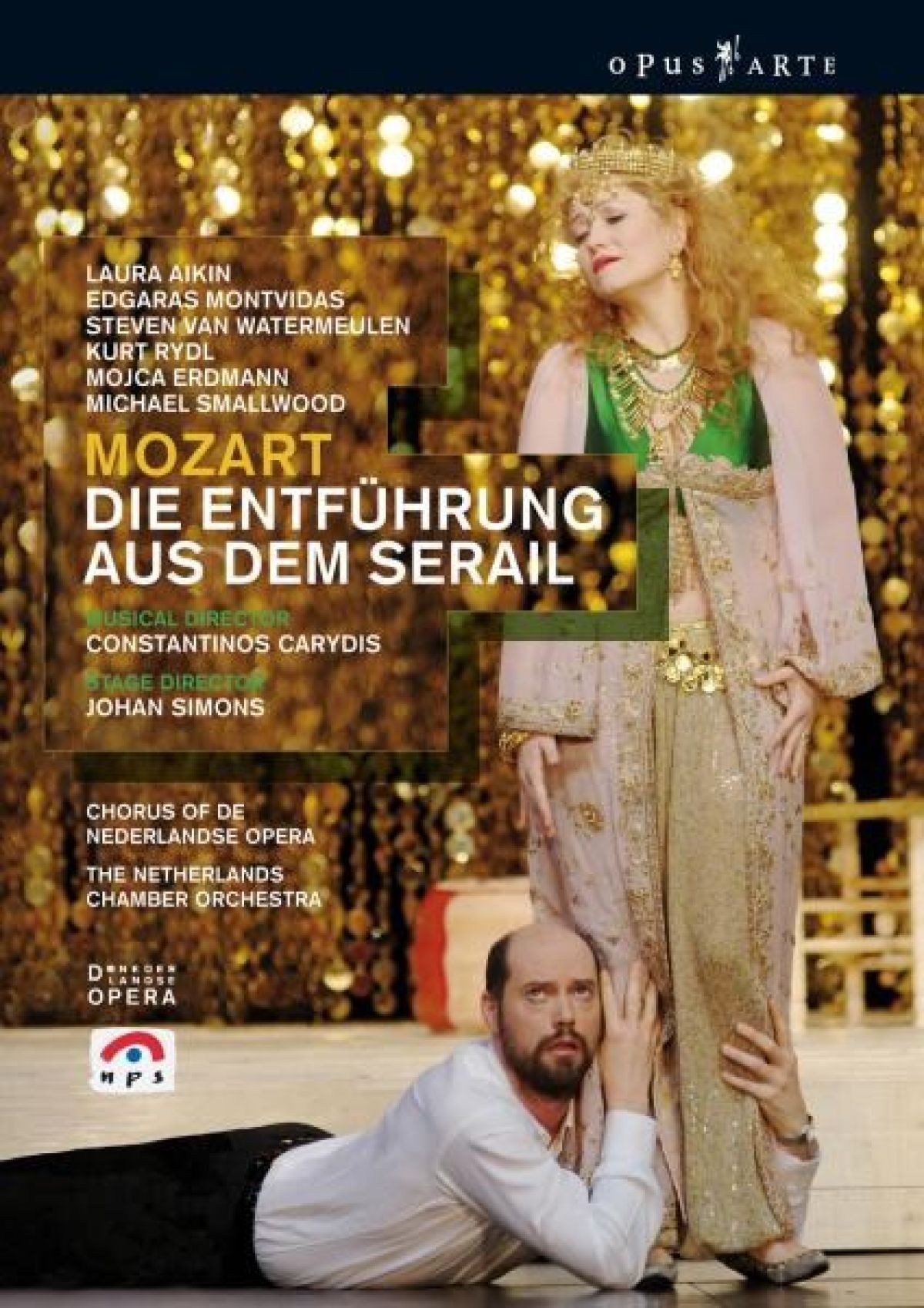Afbeelding van Laura Aikin, Edgaras Montvidas, Kurt Rydl & De Nederlandse Opera - Mozart: Die Entführung Aus Dem Serail