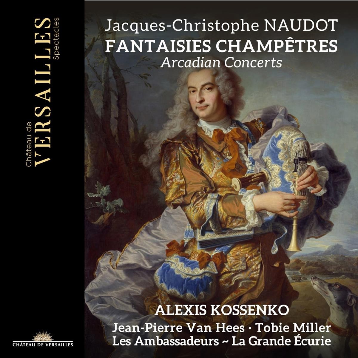 Afbeelding van Alexis Kossenko, Tobie Miller, Jean-Pierre Van Hees - Fantaisies Champêtres (Arcadian Concerts)