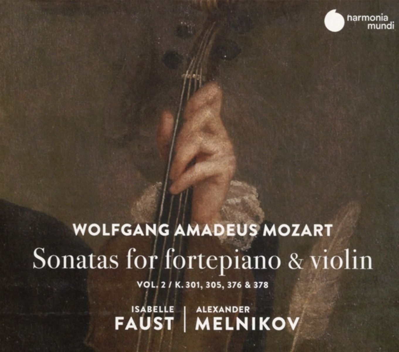 Afbeelding van Isabelle Faust & Alexander Melnikov - Mozart: Sonatas For Fortepiano & Violin Vol. 2 / K.301, 305, 376, & 378