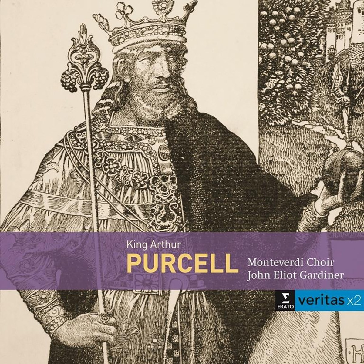 Afbeelding van The Monteverdi Choir, English Baroque Soloists, John Eliot Gardiner - King Arthur
