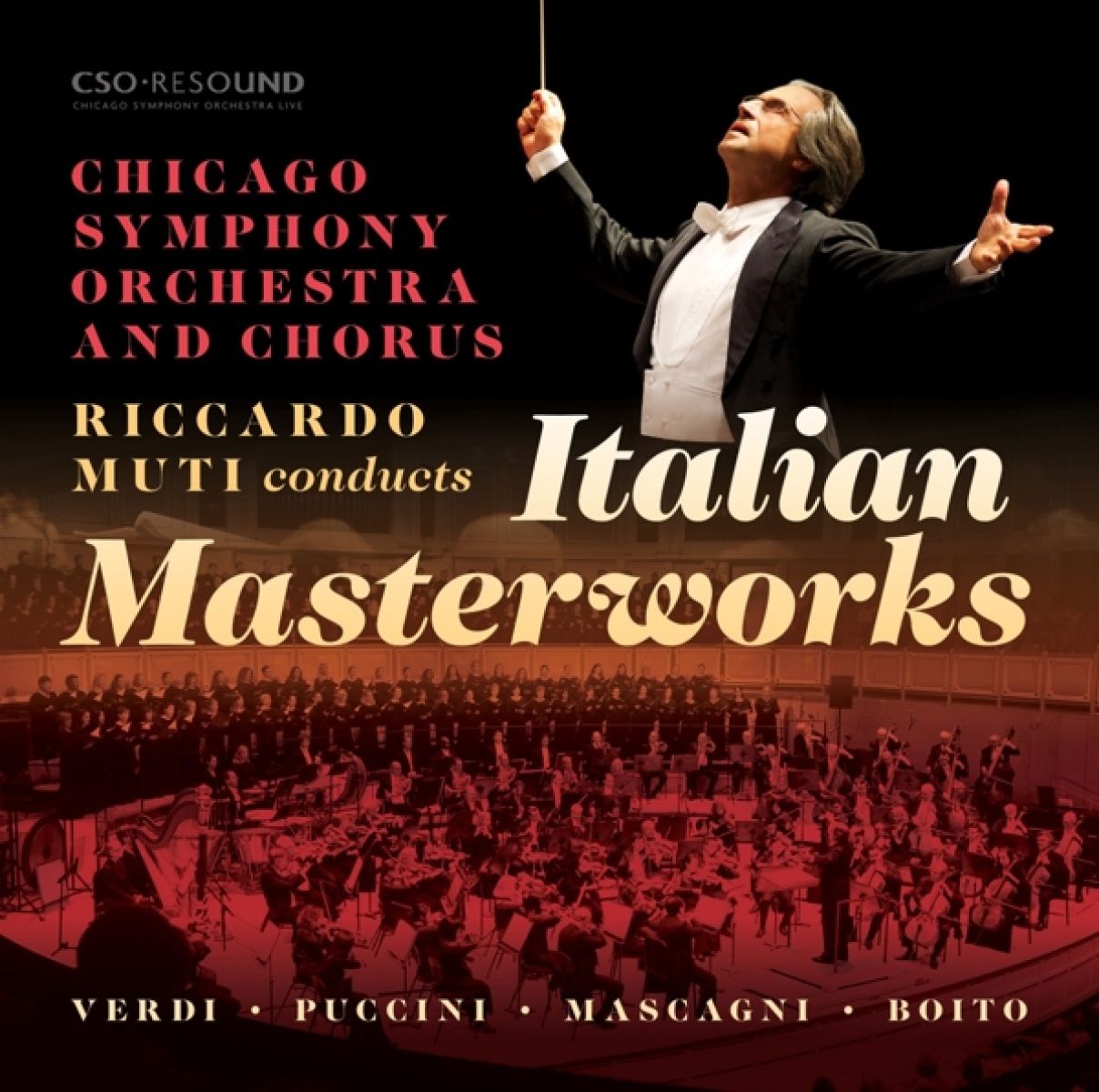 Afbeelding van Chicago Symphony Orchestra And Chicago Symphony Chorus, Riccardo Muti - Puccini: Riccardo Muti Conducts Italian Masterworks