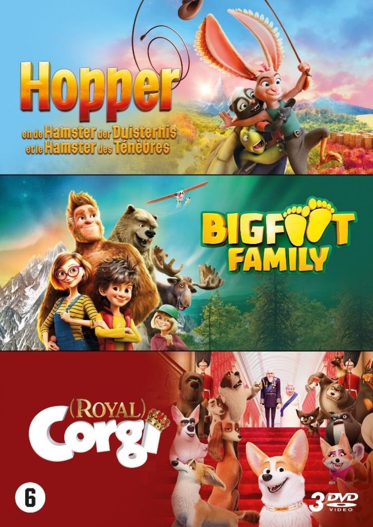 Afbeelding van Kids Boxset - Hopper - Bigfoot Family - Corgi