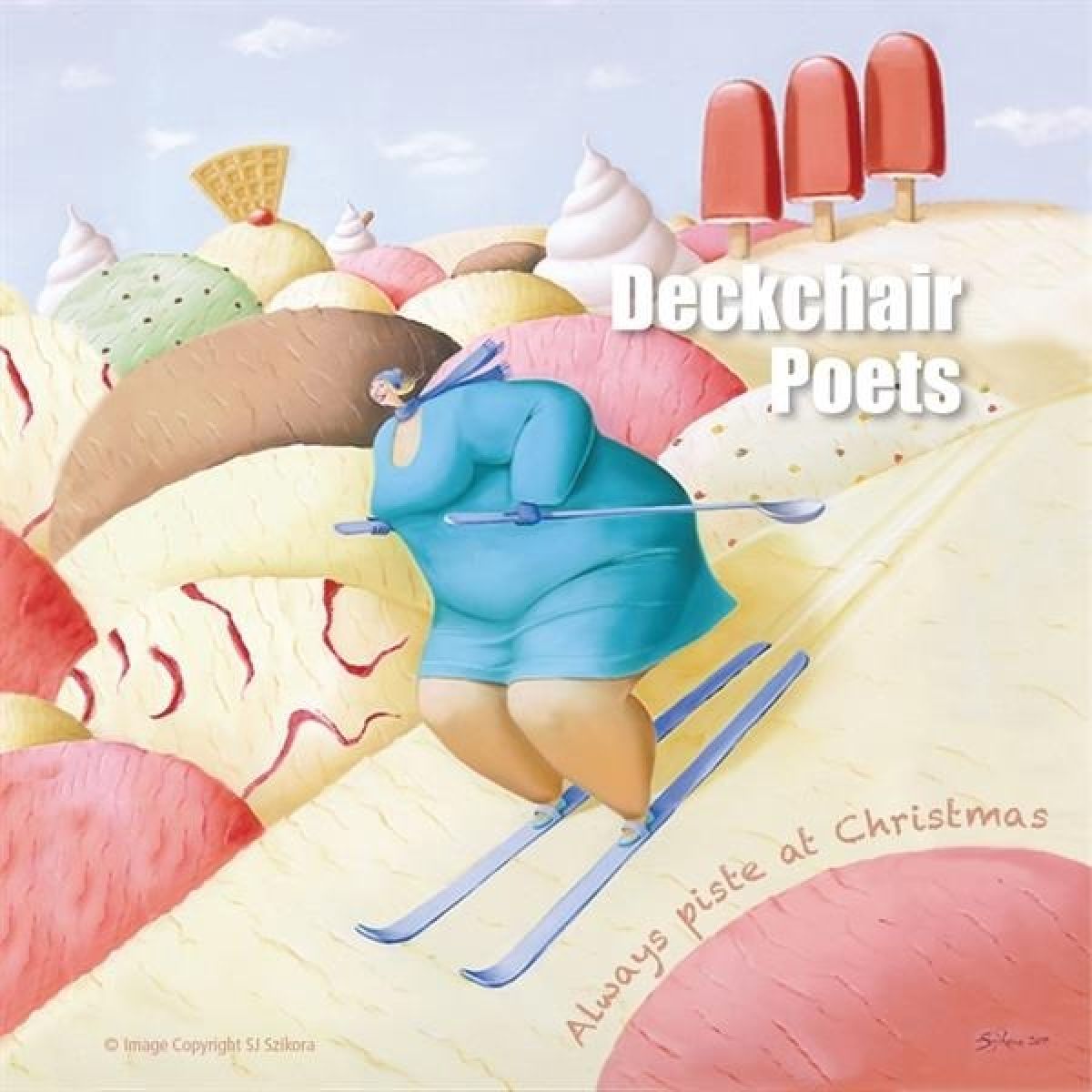 Afbeelding van Deckchair Poets - Always Piste At Christmas