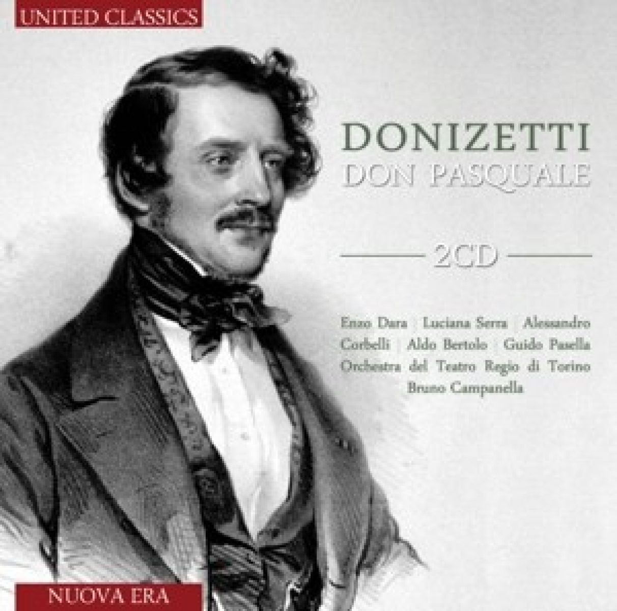 Afbeelding van Coro e Orchestra Del Teatro Regio Di Torino, Bruno Campanella - Donizetti: Don Pasquale