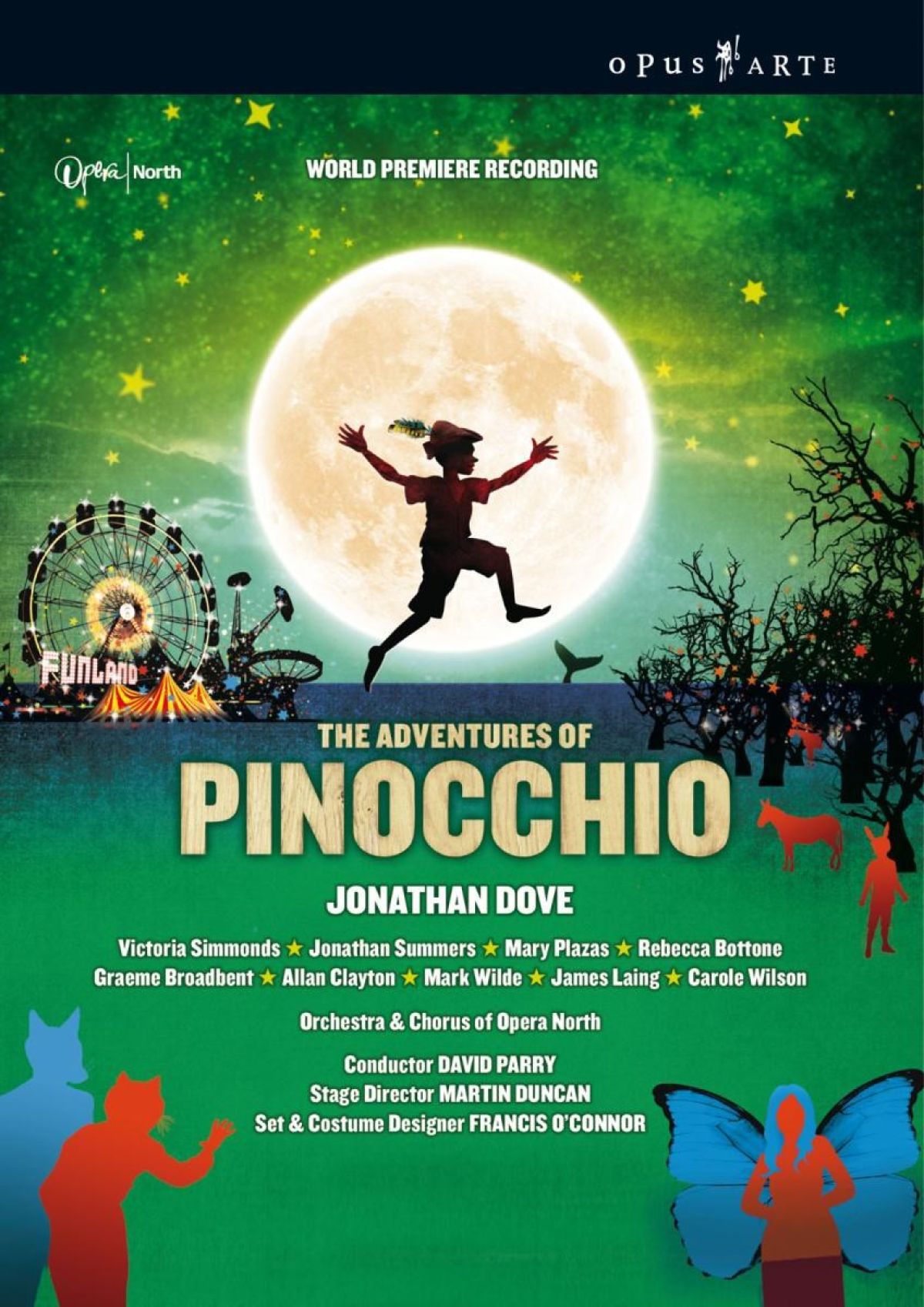 Afbeelding van Victoria Simmonds, Jonathan Summers, The Orchestra Of Opera North - Dove: The Adventures Of Pinocchio