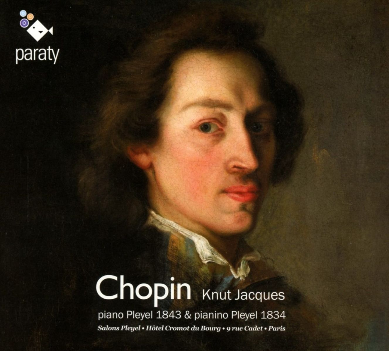 Afbeelding van Knut Jacques - Chopin: Piano Pleyel 1843 & Pianino Pleyel 1834