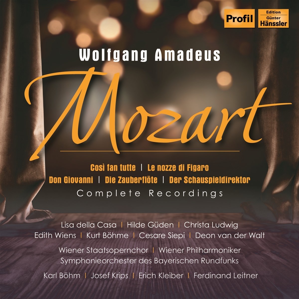 Various Artists - Mozart: 4 Opern Gesamtaufnahmen - 4 Operas Complete Record