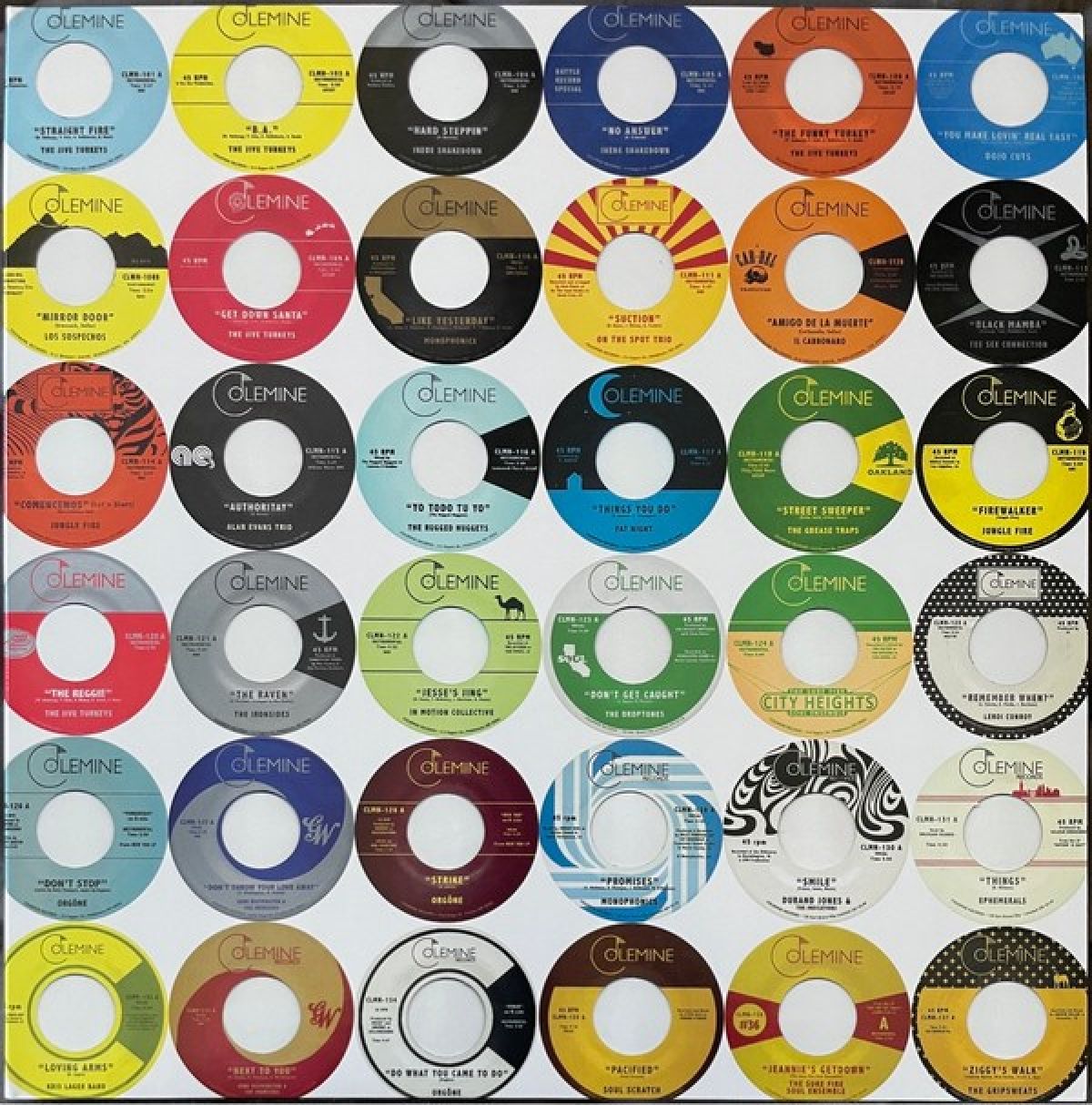 Afbeelding van Various Artists - Soul Slabs Vol.1: Colemine Singles 20/45rpm