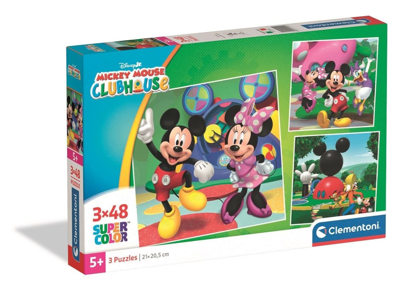 Afbeelding van Mickey Mouse Club House (3 x 48 stukjes)