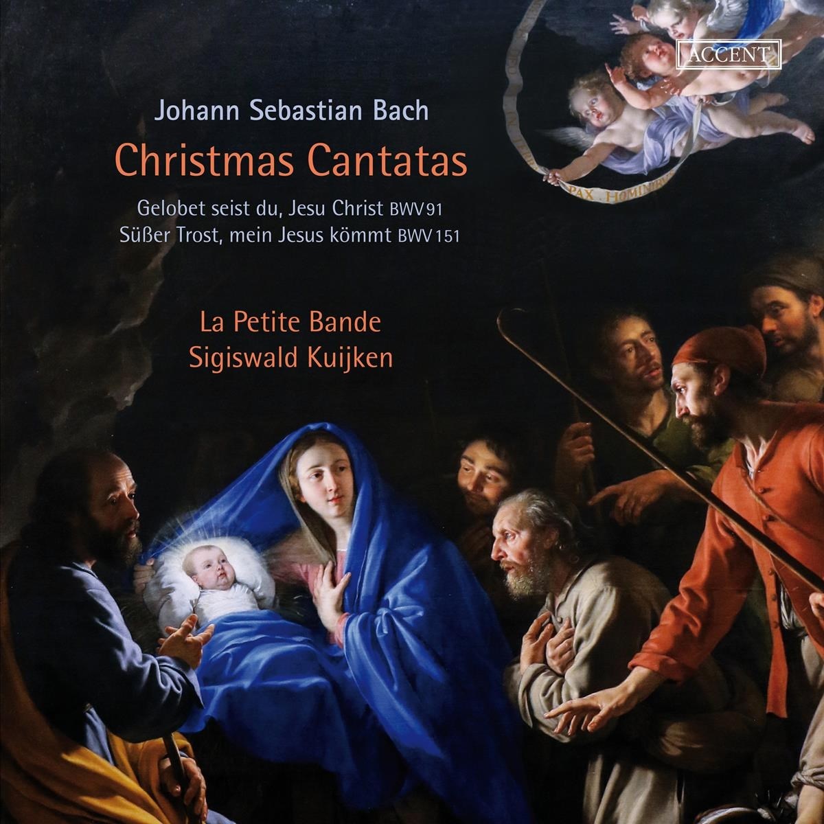 La Petite Bande & Sigiswald Kuijken - Johann Sebastian Bach: Christmas Cantatas BWV 91 & BWV 151
