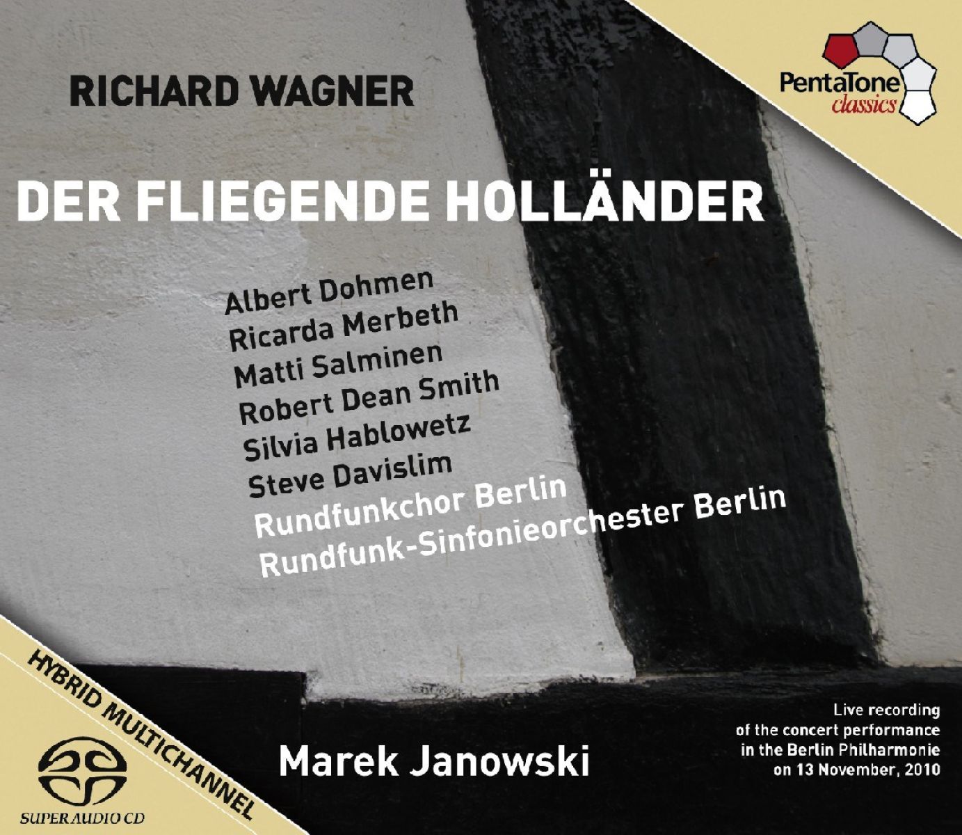 Afbeelding van Rundfunkchor Berlin, Rundfunk-Sinfonieorchester Berlin - Wagner: Der Fliegende Holländer
