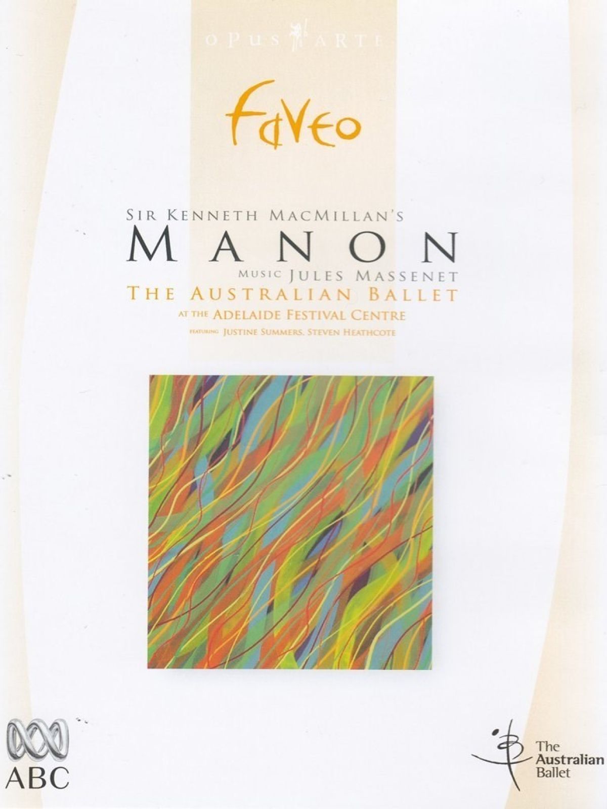 Afbeelding van Australian Ballet & Adelaide Symphony - Massenet: Manon