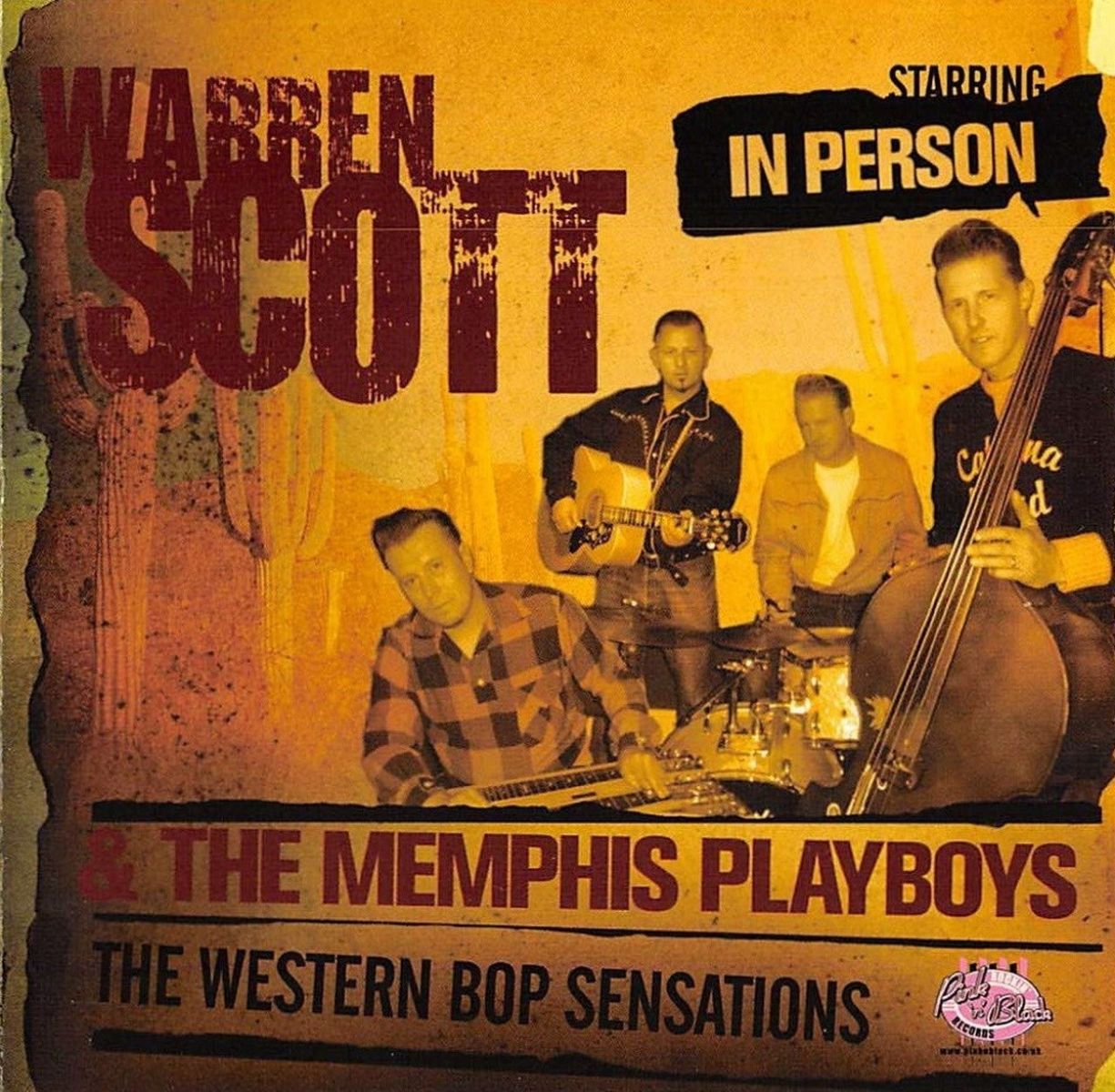 Afbeelding van Warren Scott & The Memphis Playboys - The Western Bop Sensations