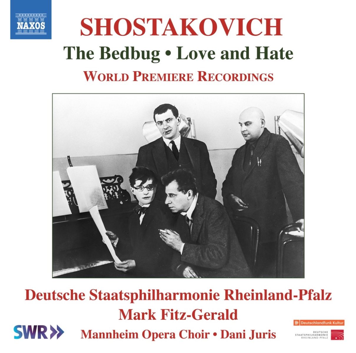 Afbeelding van Deutsche Staatsphilharmonie Rheinland-Pfalz, Mark Fitz-Gerald - Shostakoviich: The Bedbug, Love And Hate