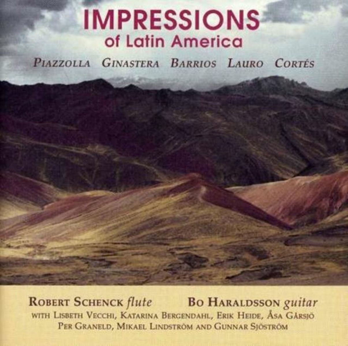 Afbeelding van Robert Schenk & Bo Harladsson - Impressions Of Latin America