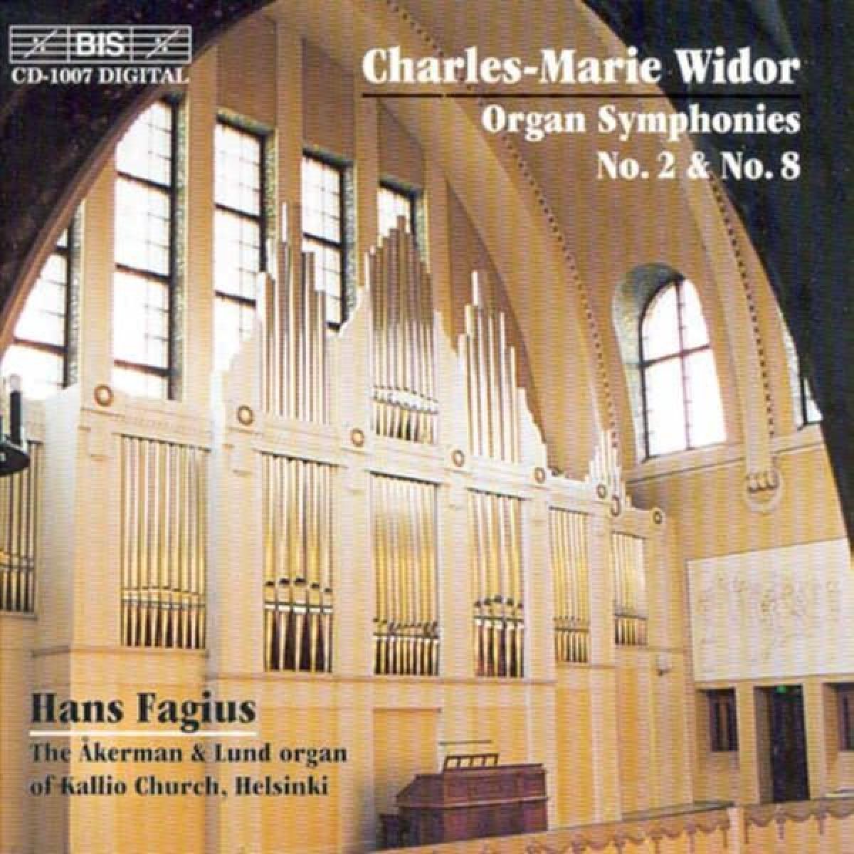 Afbeelding van Hans Fagius - Widor: Organ Symphony No.2 In D Major