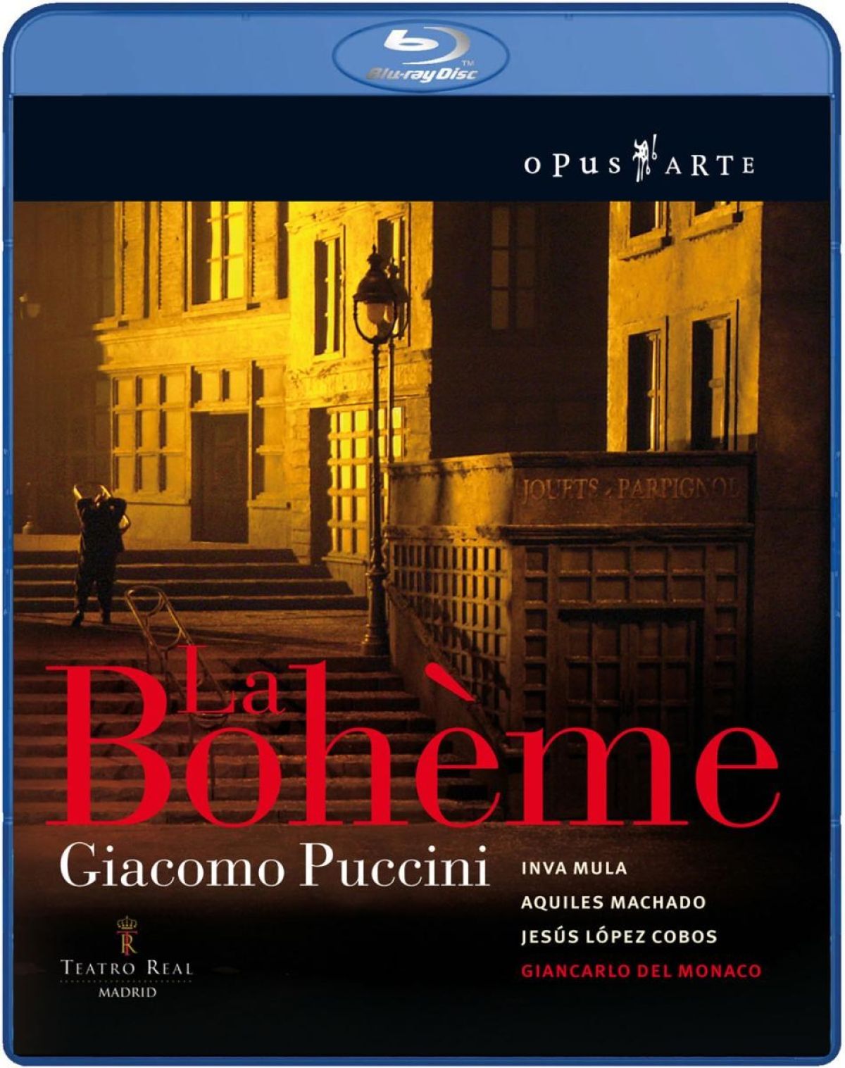 Afbeelding van Chorus and Orchestra Of the Teatro Real - Puccini: La Bohème