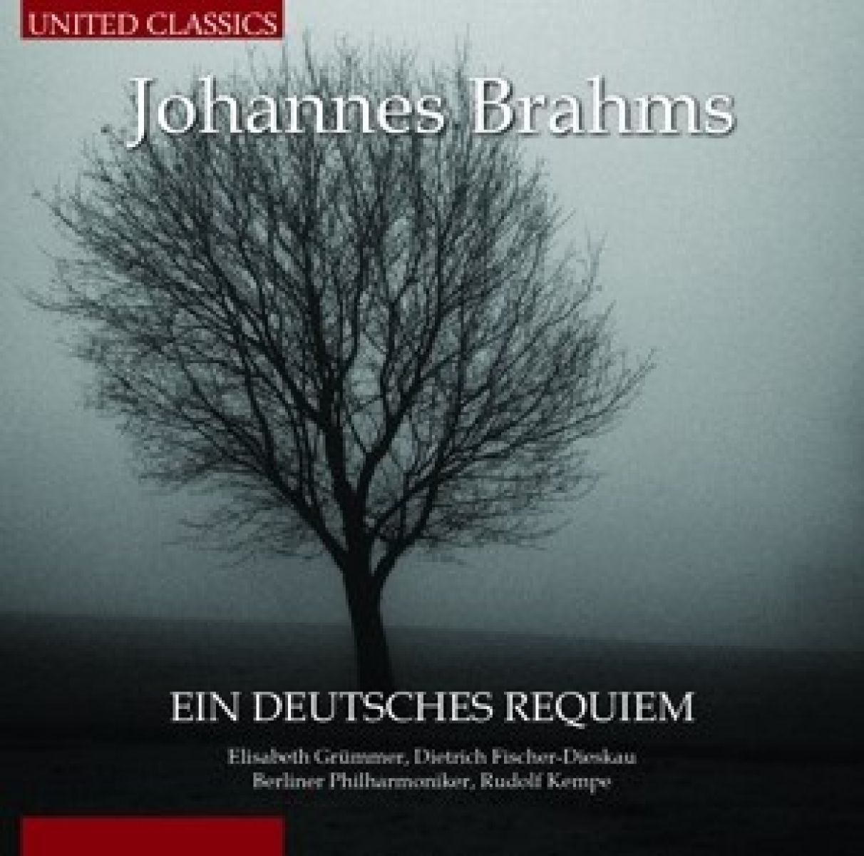Afbeelding van Elisabeth Grummer, Dietrich Fischer-Dieskau, Berliner Philharmoniker, Rudolf Kempe - Brahms: Ein Deutches Requiem