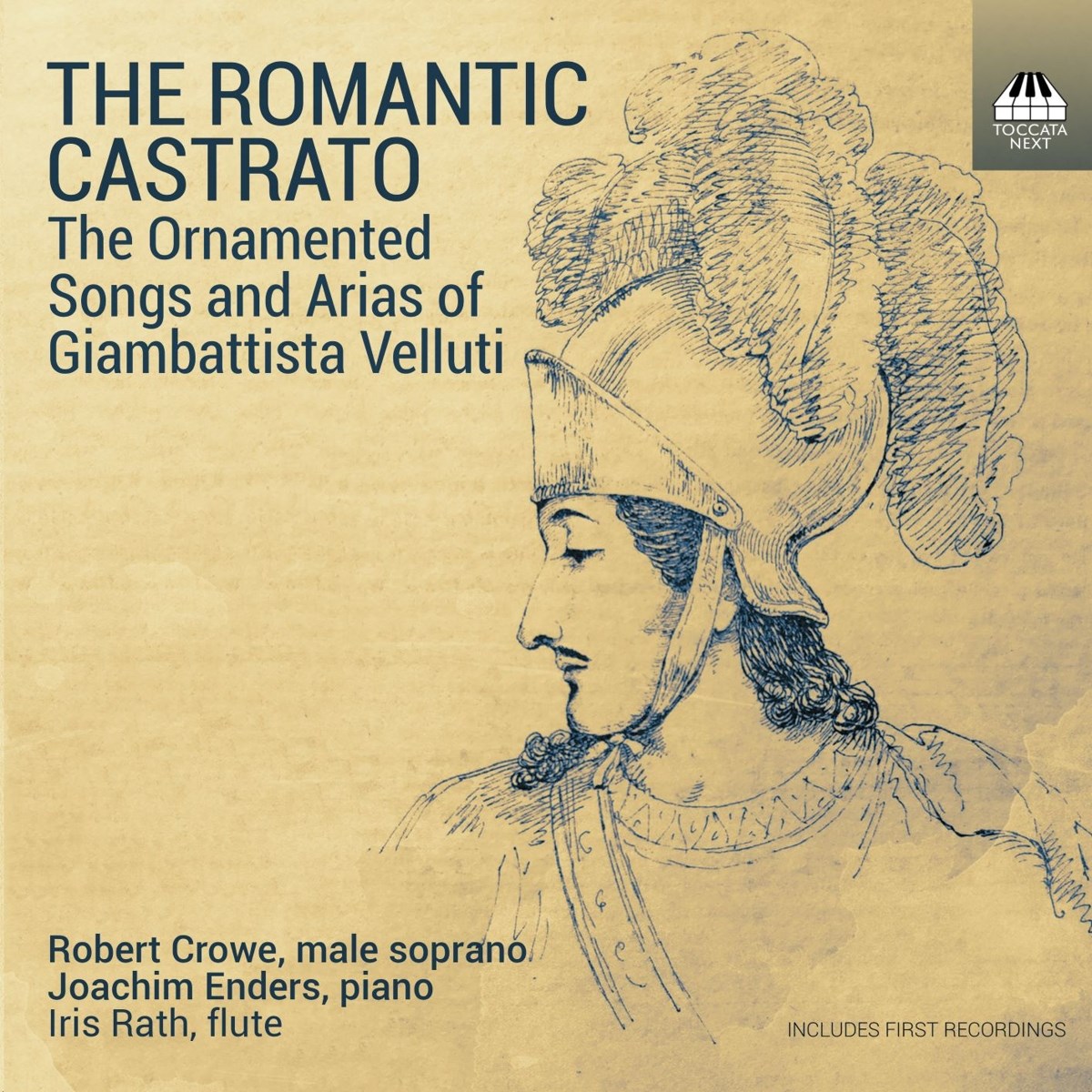 Afbeelding van Robert Crowe, Joachim Enders, Iris Rath - The Romantic Castrato (The Ornamented Songs And Arias Of Giambattista Velluti)