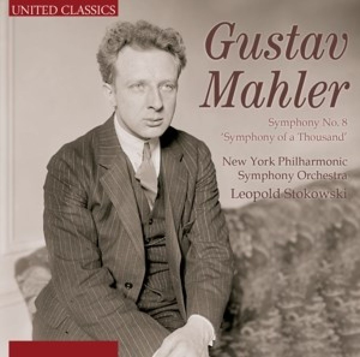 Afbeelding van New York Philharmonic Symphony Orchestra, Leopold Stokowski - Mahler: Symphony No. 8 In E Flat Major