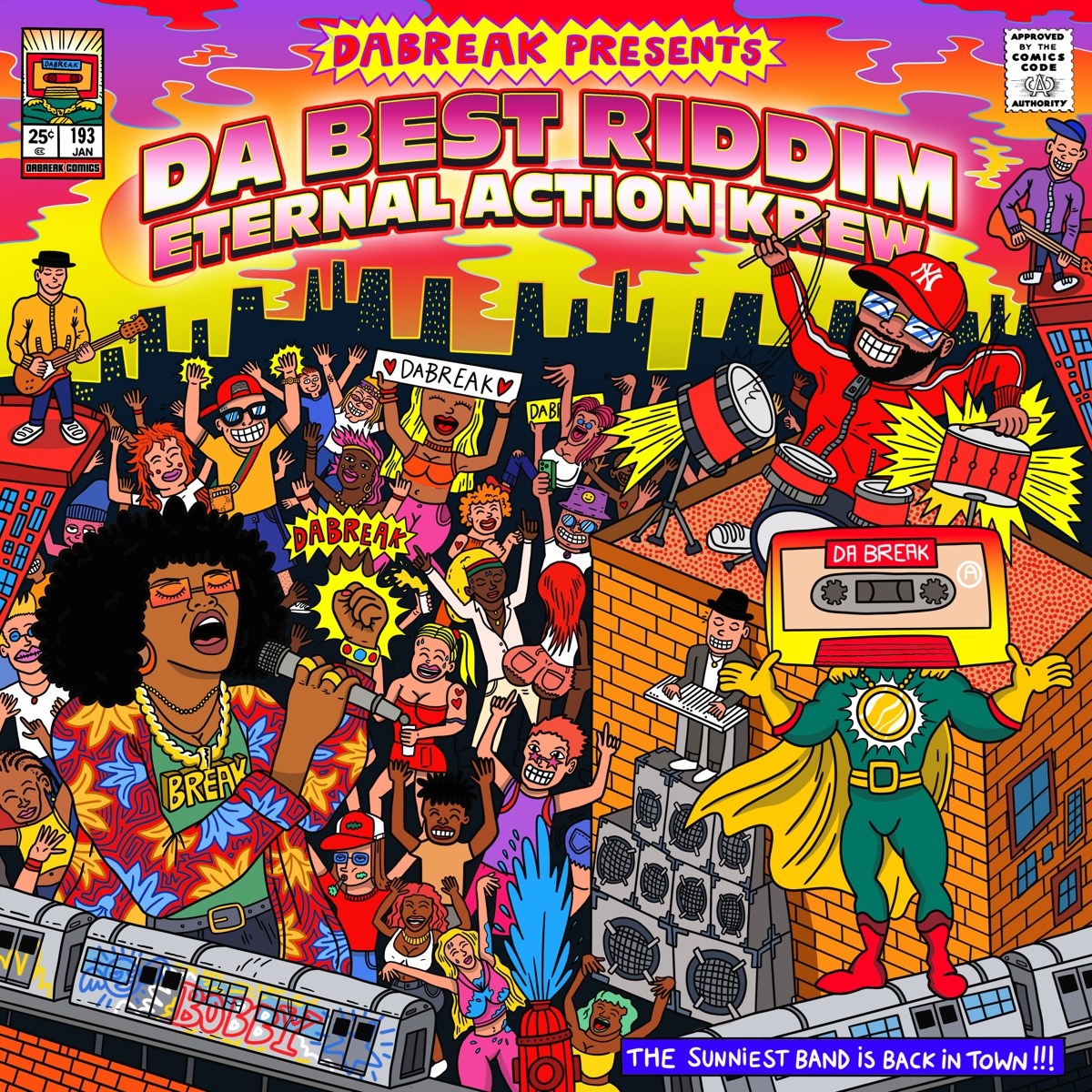 Afbeelding van Da Break - Da Best Riddim Eternal Action Krew