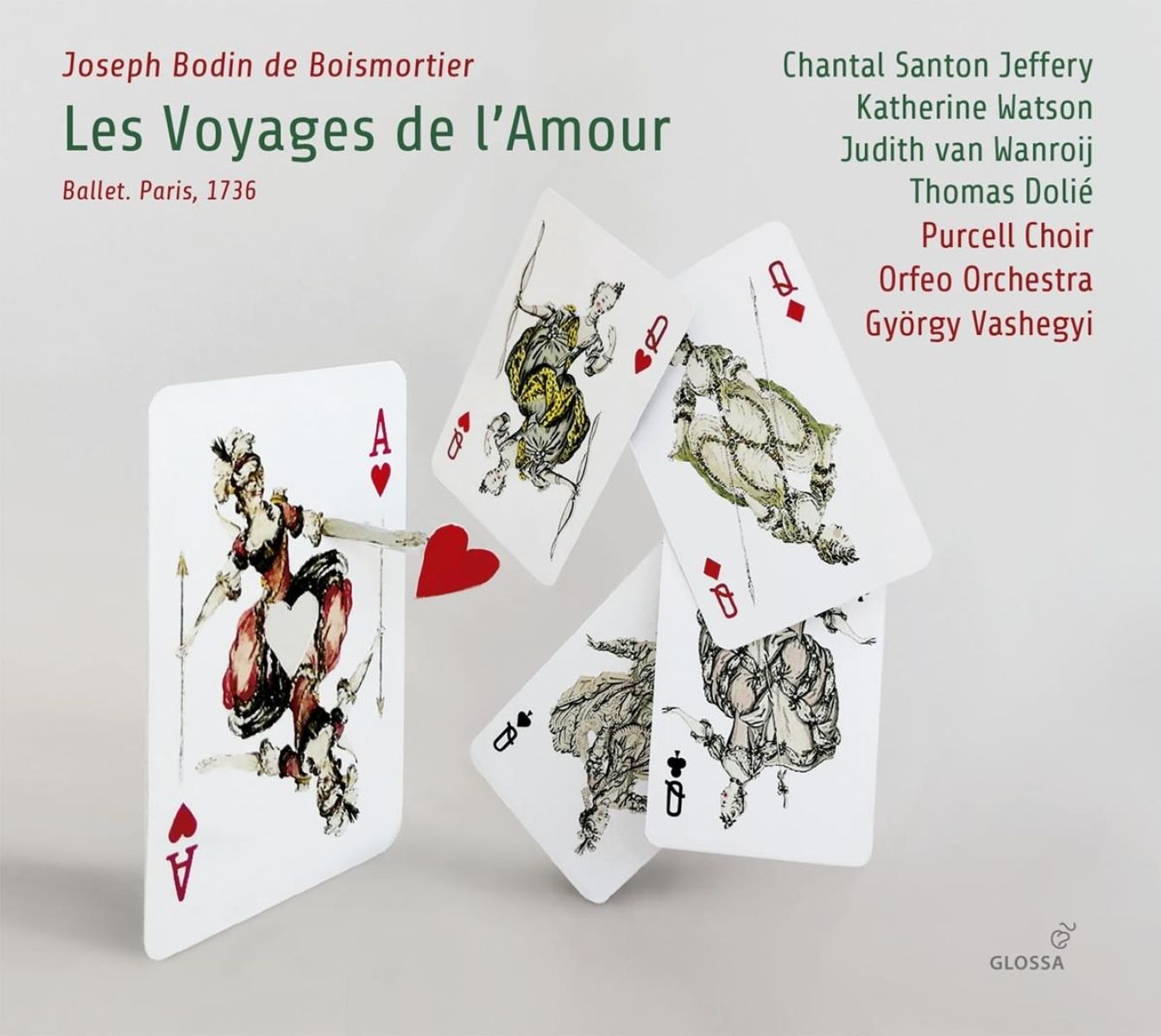 Afbeelding van Orfeo Orchestra, György Vashegyi, Thomas Dolié, Purcell Choir - De Boismortier: Les Voyages De L'amour