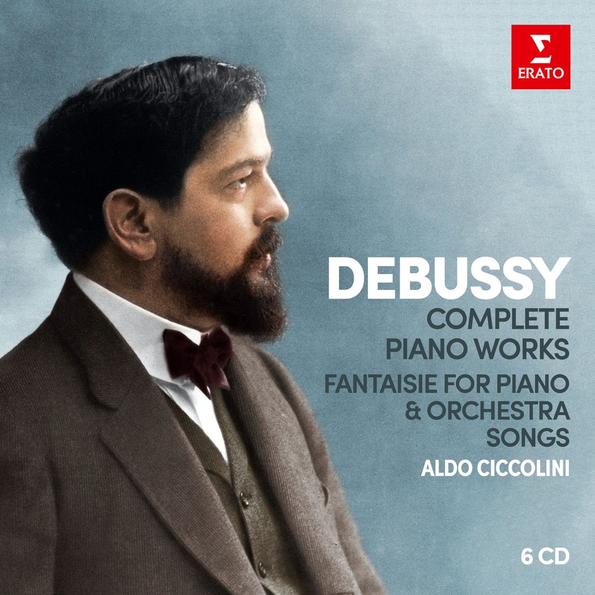 Afbeelding van Debussy: Complete Piano Works/Fantaisie For Piano & Orchestra/Songs
