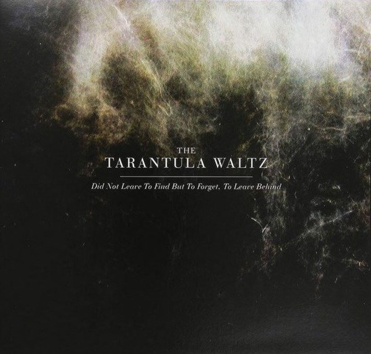 The Tarantula Waltz - Did Not Leave To Find But Forget, To Leave Behind